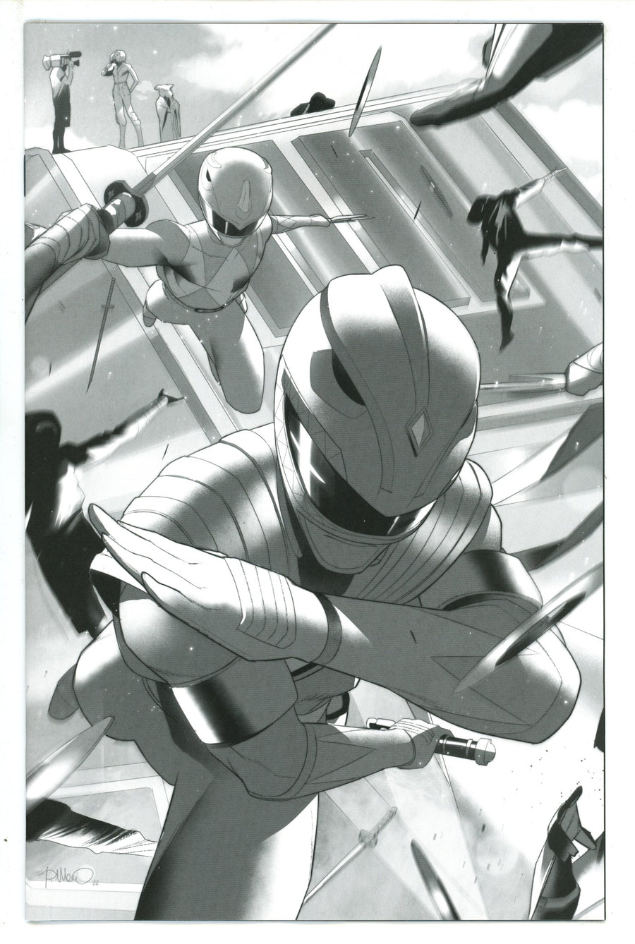 Mighty Morphin Power Rangers / Teenage Mutant Ninja Turtles II 4 Meo Incentive Variant NM+ (2023)