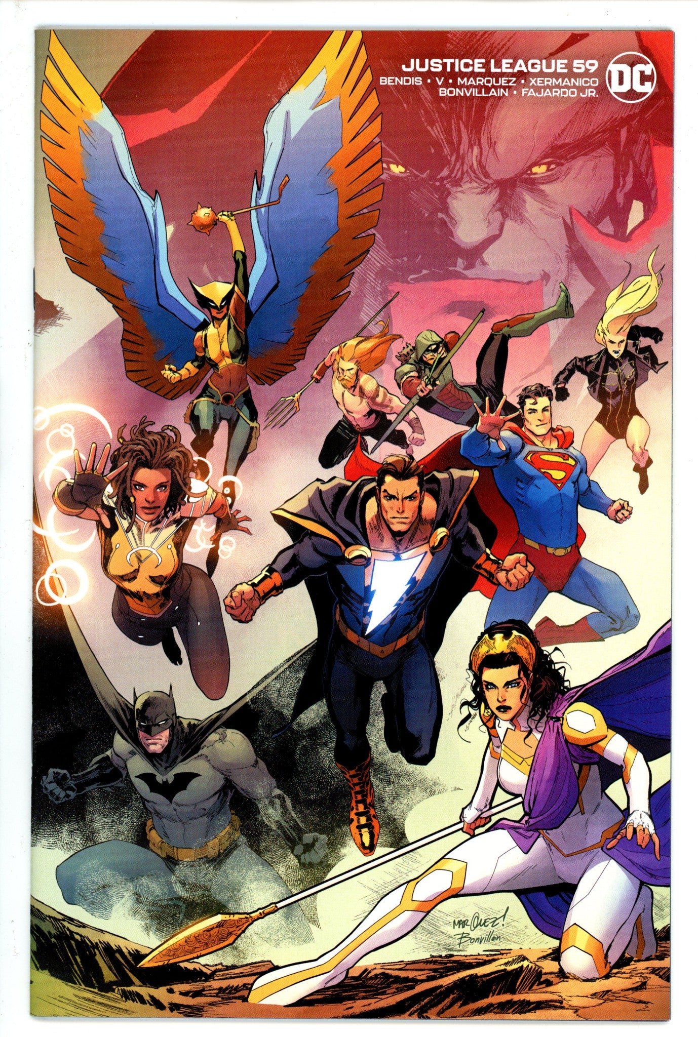 Justice League 59 Marquez Variant