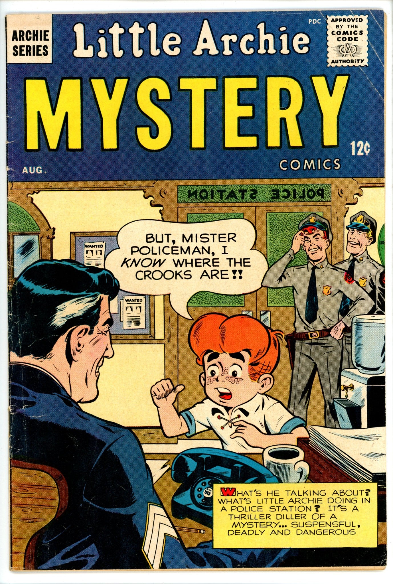 Little Archie Mystery 1 FN-Archie-CaptCan Comics Inc
