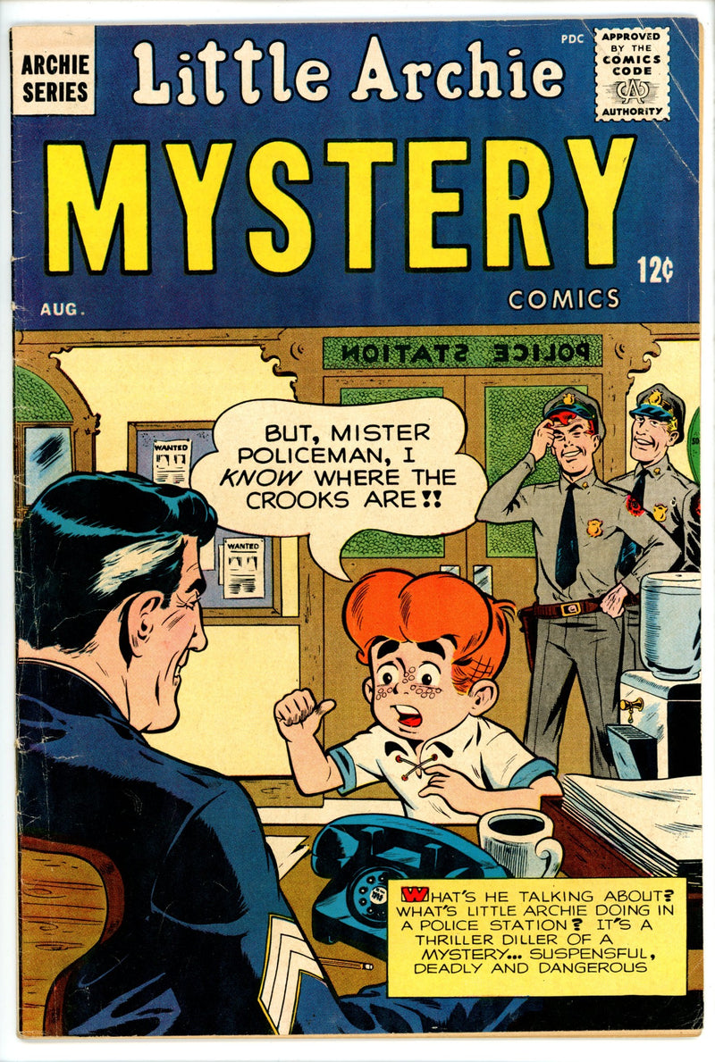 Little Archie Mystery 1 FN-Archie-CaptCan Comics Inc