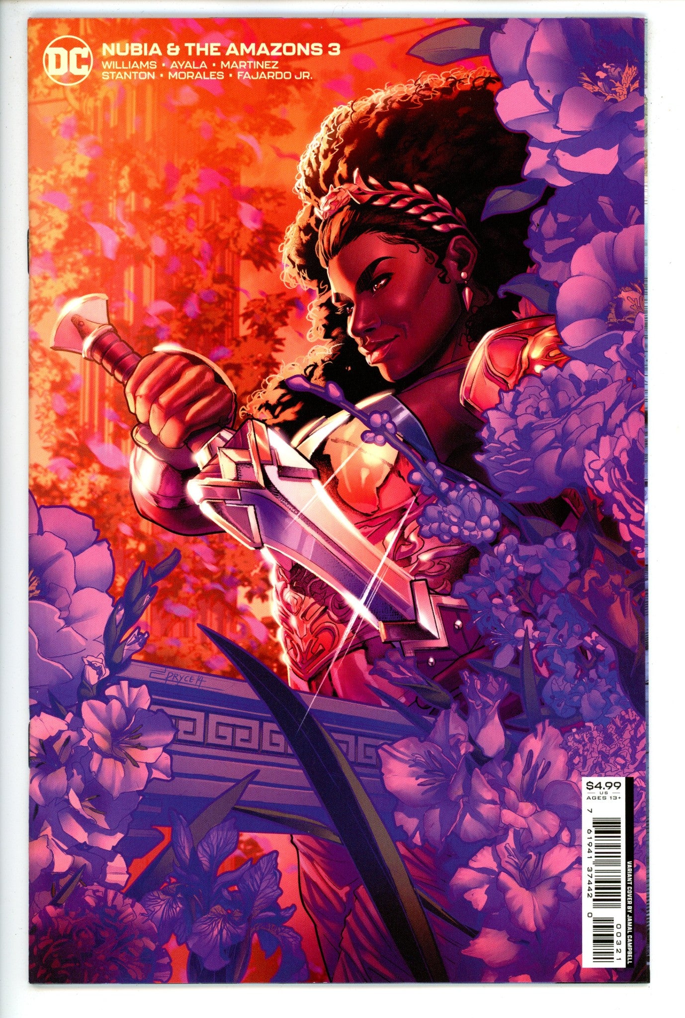 Nubia and the Amazons 3 Campbell Variant (2021)