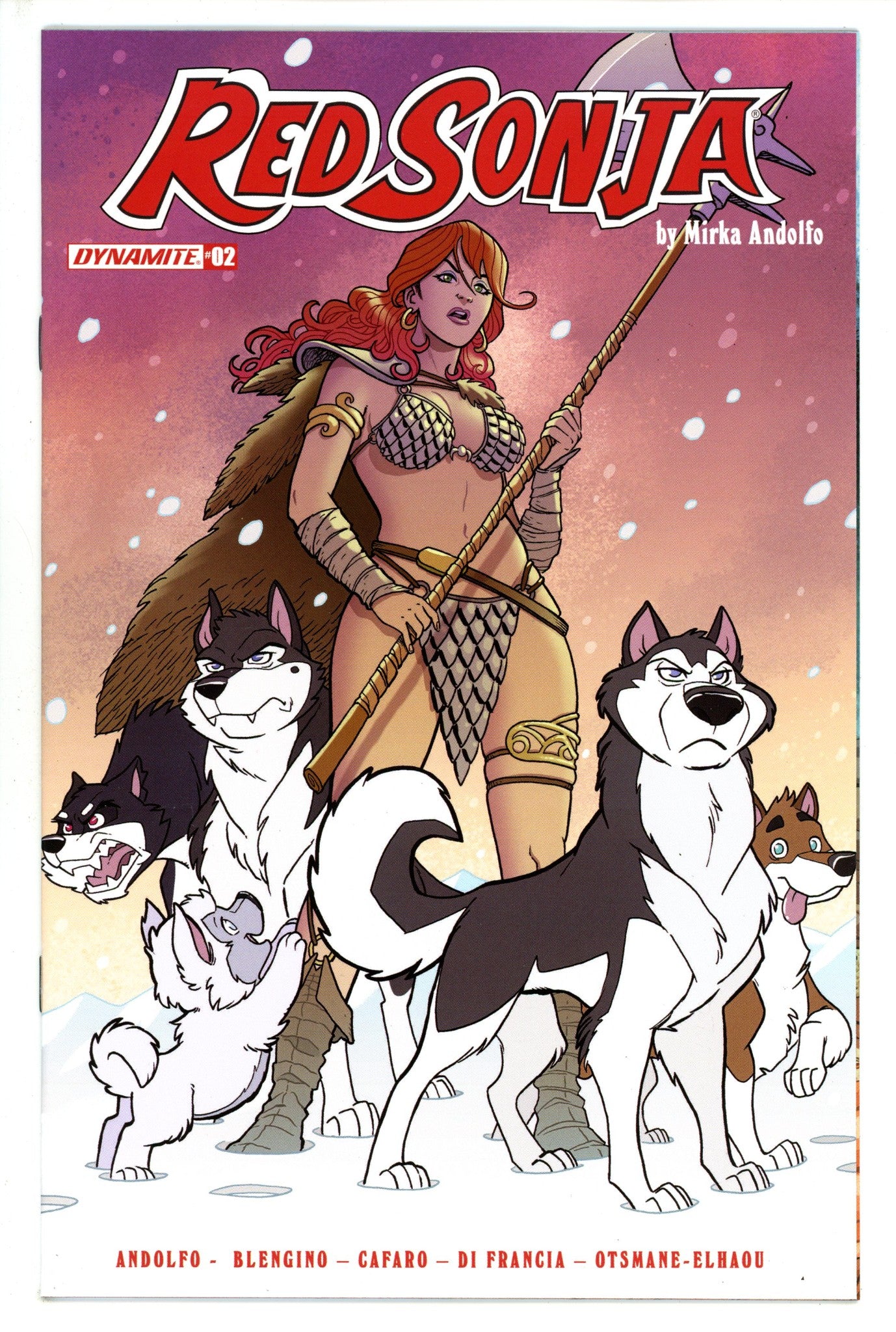 Red Sonja Vol 6 2 Fleecs Stray Dogs Variant (2021)