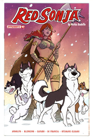 Red Sonja Vol 6 2 Fleecs Stray Dogs Variant (2021)