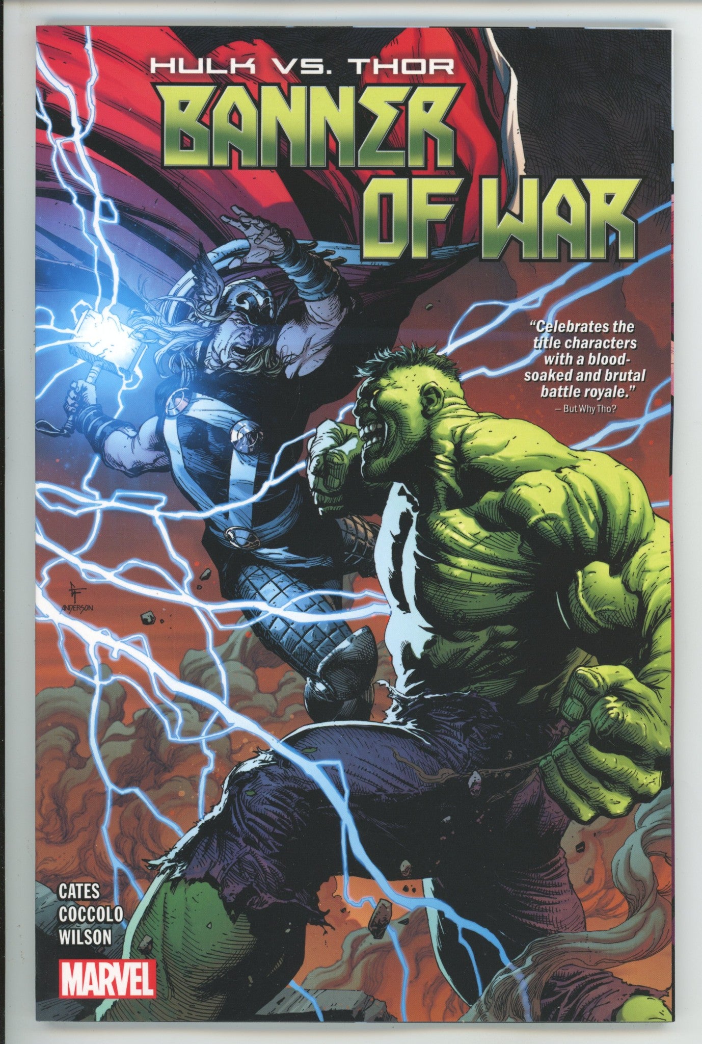 Hulk vs Thor Banner of War TPB