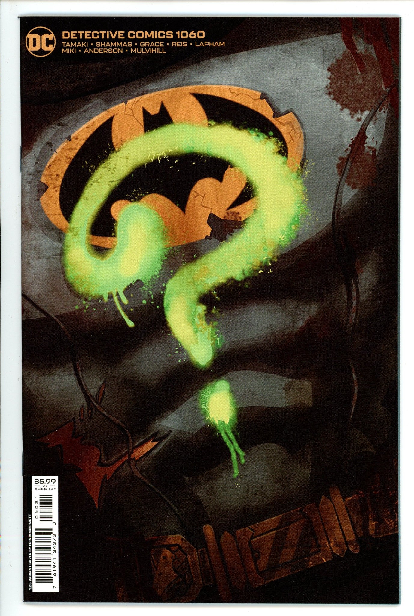 Detective Comics Vol 3 1060 Fornes Variant NM