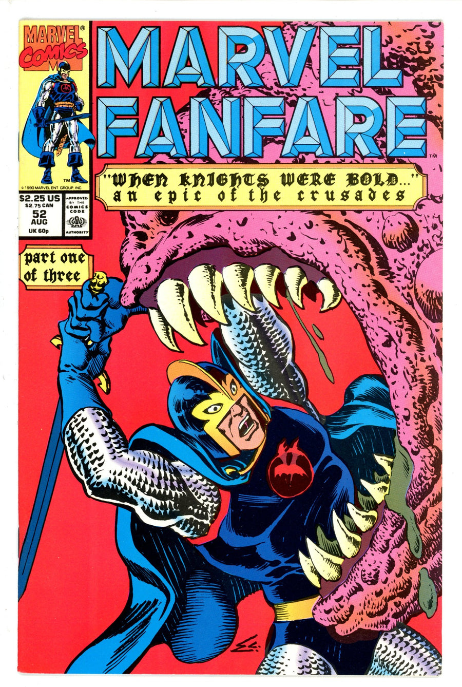 Marvel Fanfare Vol 1 52 Newsstand