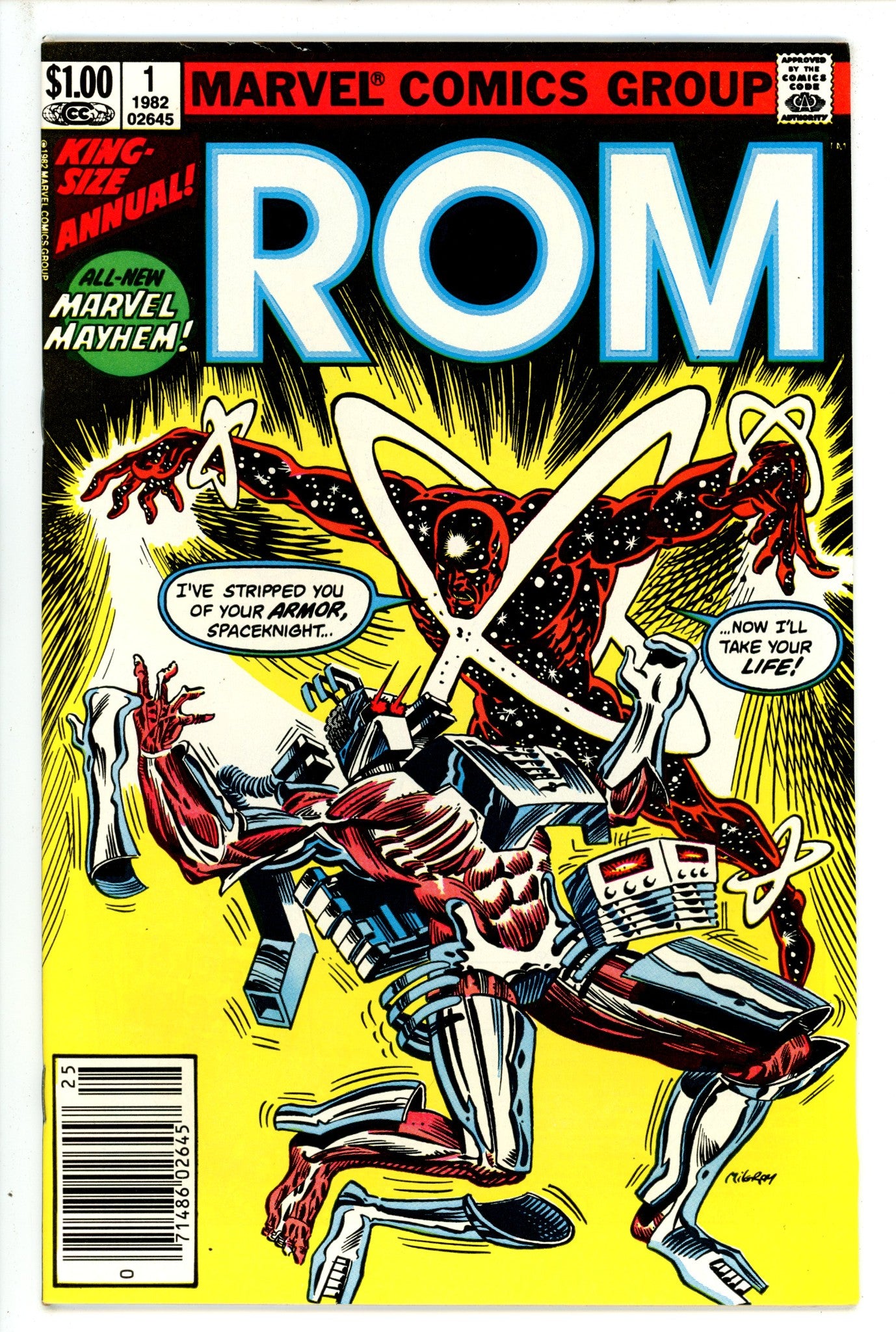 ROM Annual 1 Newsstand NM- (1982)