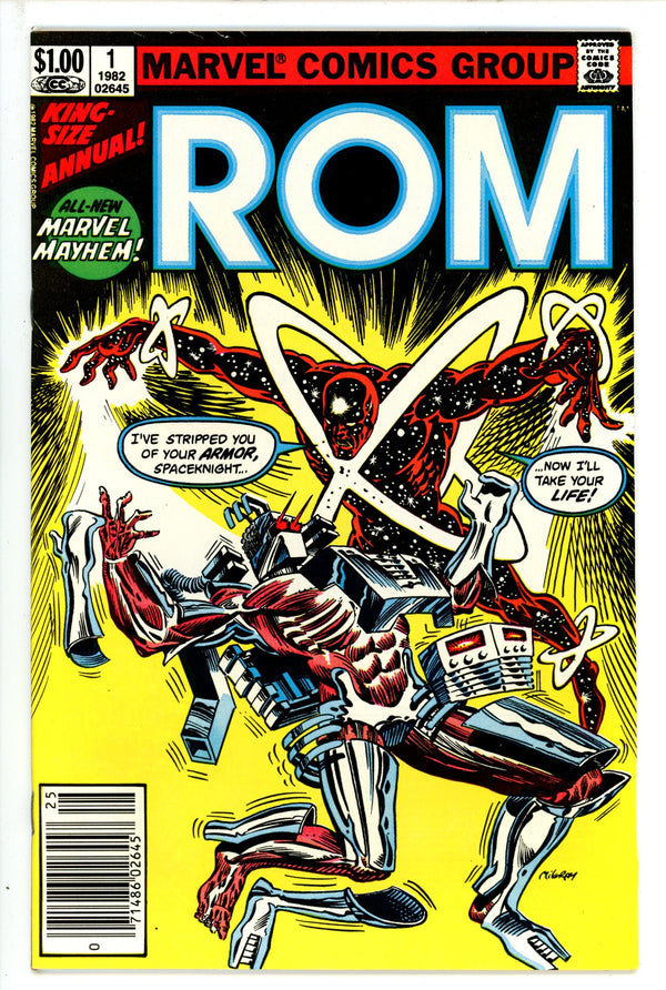 ROM Annual 1 Newsstand NM- (1982)