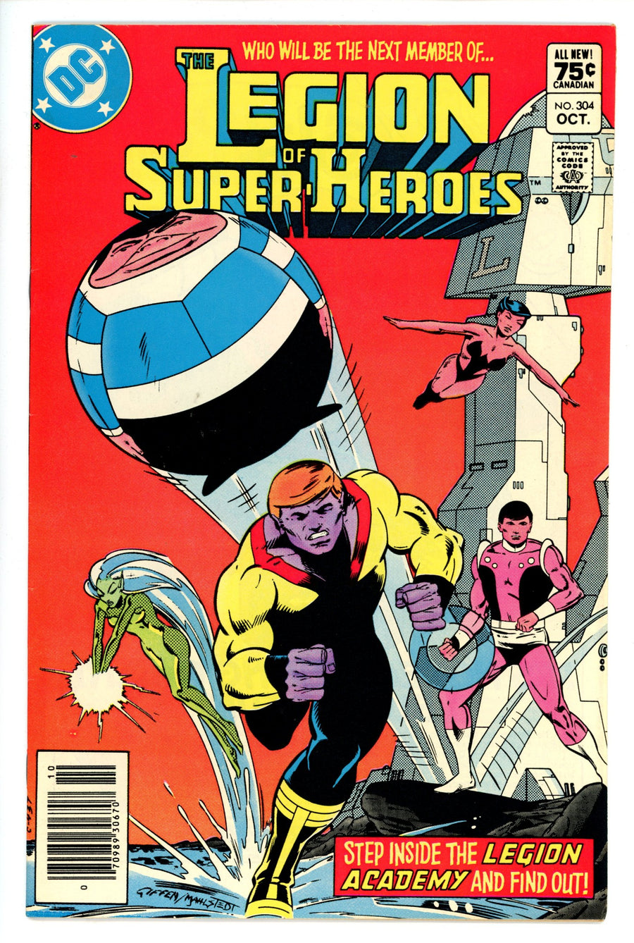 The Legion of Super-Heroes Vol 2 304 Canadian VF-