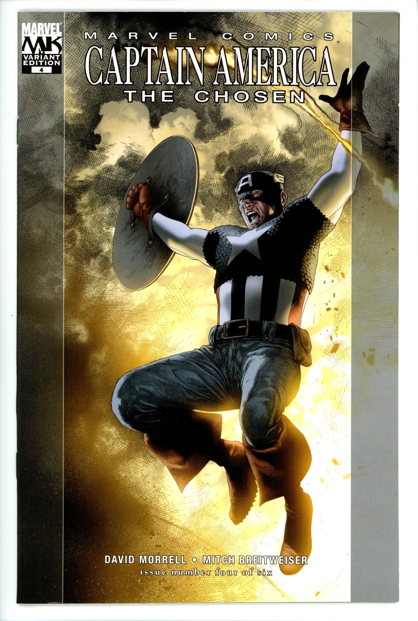 Captain America: The Chosen 4 Variant-Marvel-CaptCan Comics Inc