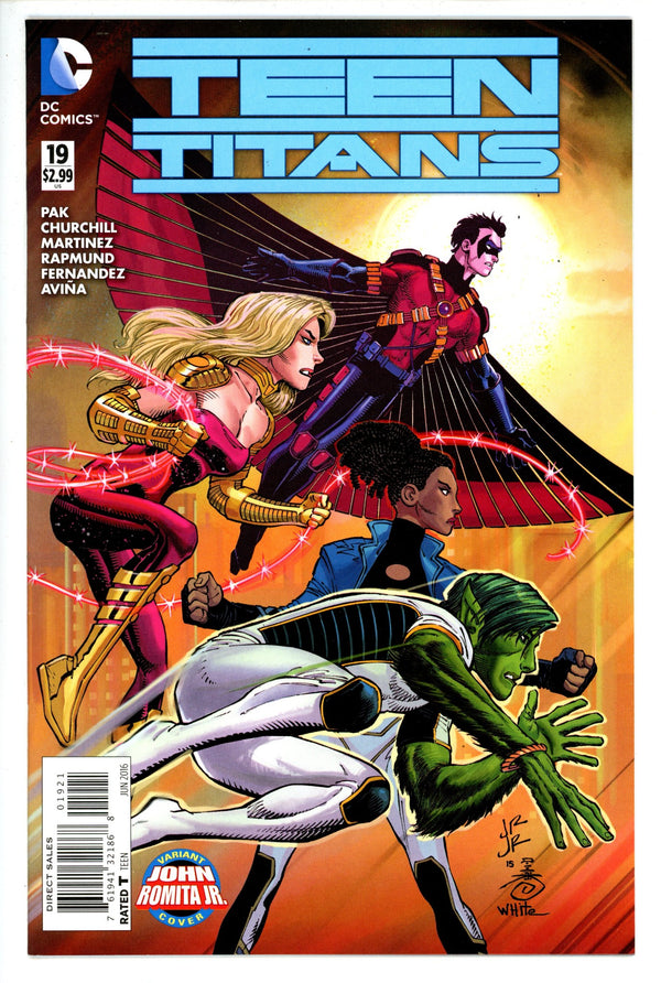 Teen Titans Vol 5 19 Romita Variant