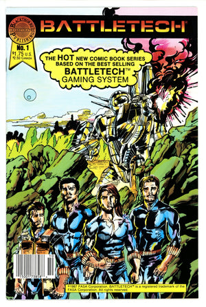 Battletech 1 VF- (1987)