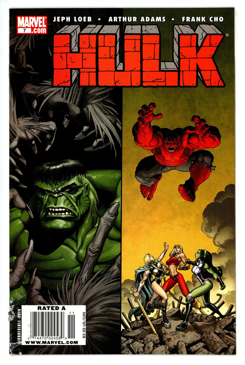 Hulk Vol 1 7 Newsstand VG/FN