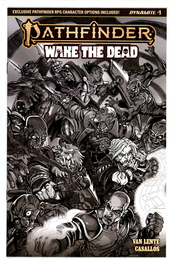 Pathfinder Wake Dead 1 Ellis B&W Incentive Variant (2023)