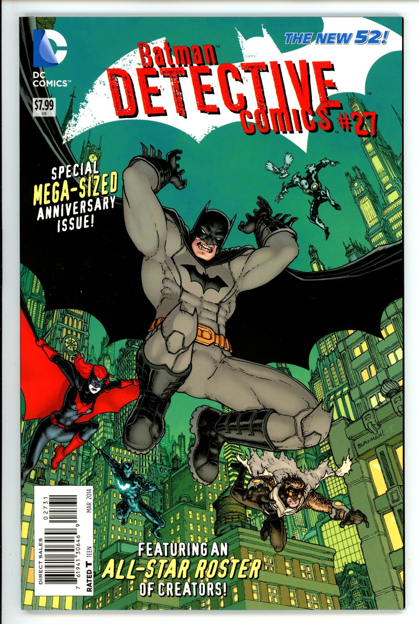 Detective Comics Vol 2 27 Burnham Variant