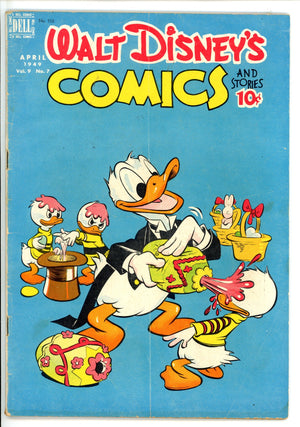 Walt Disney's Comics and Stories Vol 9 7 (103) VG- (1949)