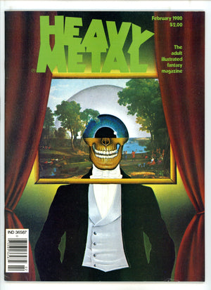 Heavy Metal Vol 1980 February Newsstand VF+