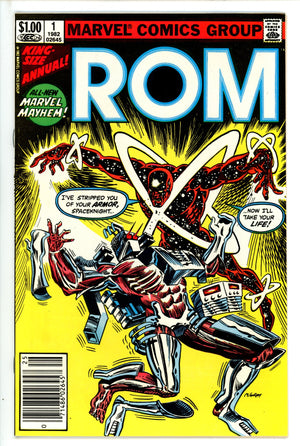 ROM Annual 1 Newsstand NM (1982)