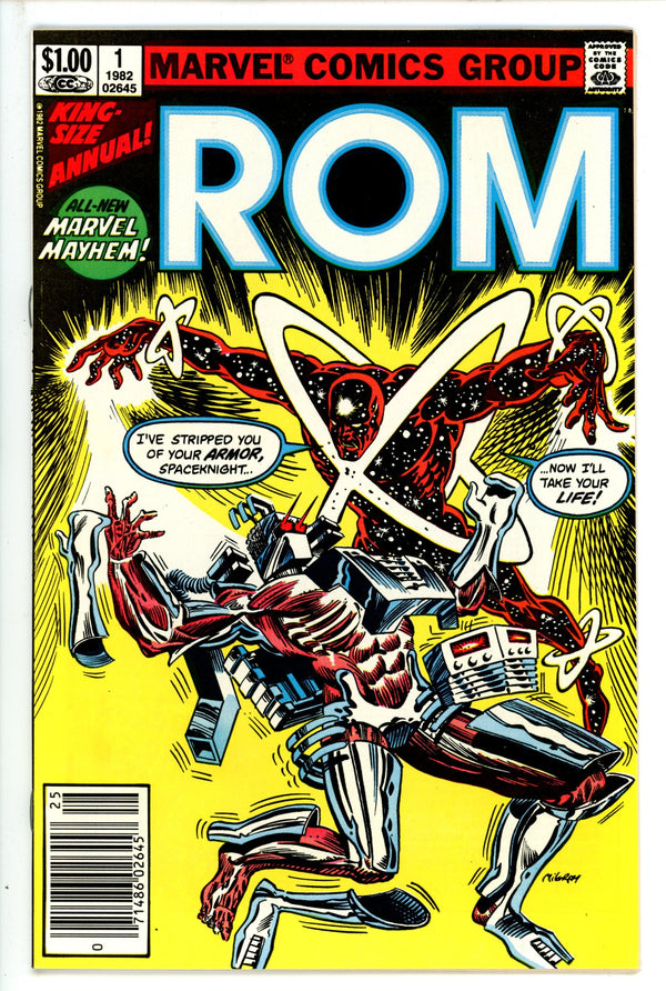 ROM Annual 1 Newsstand NM (1982)