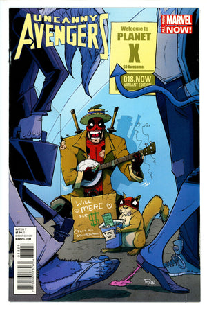 Uncanny Avengers Vol 1 18.NOW Guillory Variant