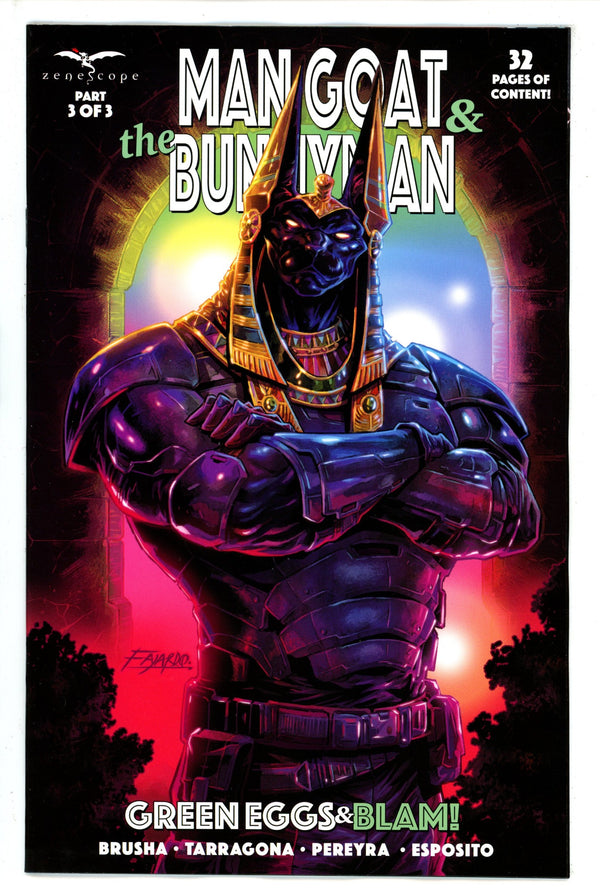 Man Goat & Bunnyman Green Eggs & Blam 3 Fajardo Variant (2022)