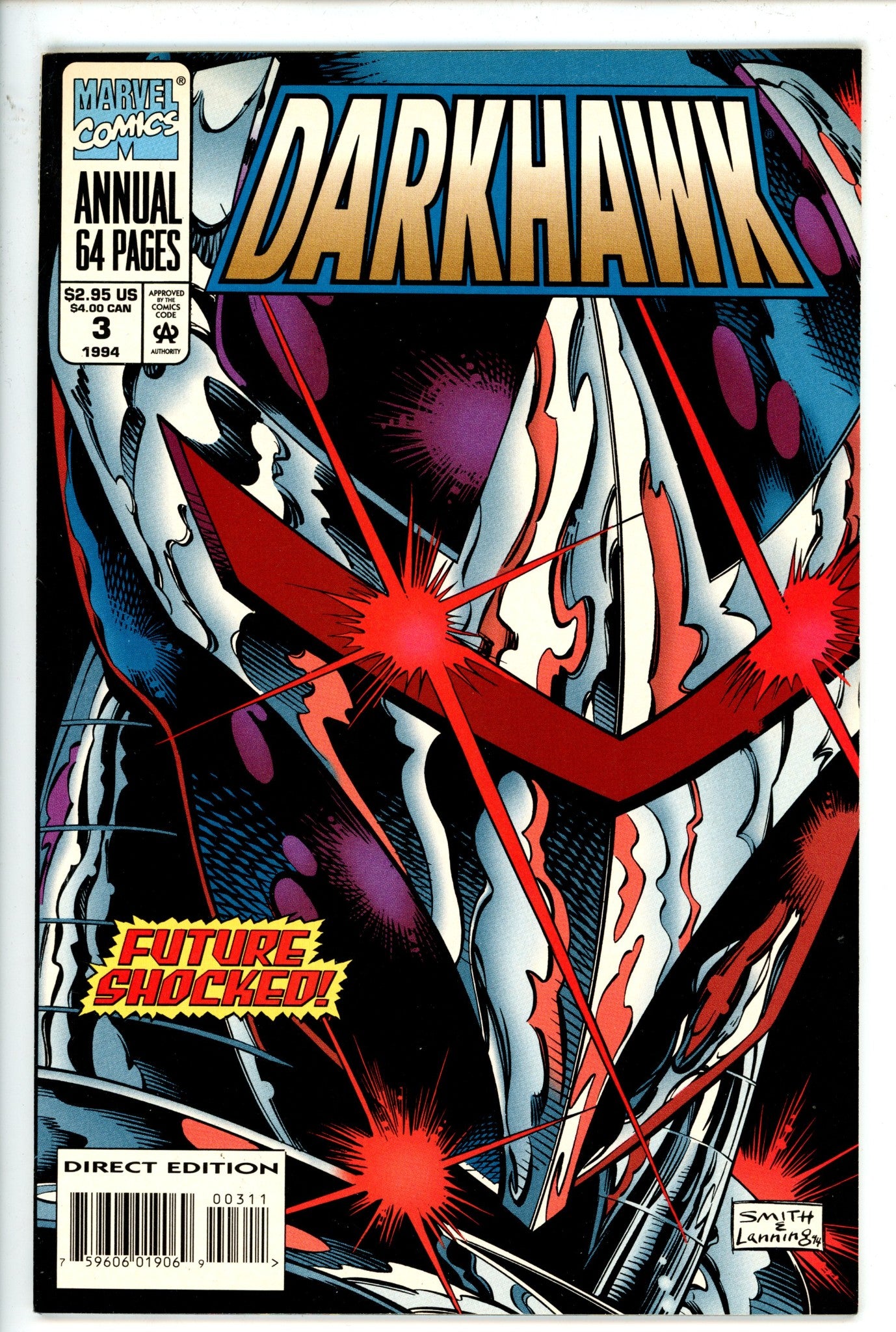 Darkhawk Annual Vol 1 3 VF+