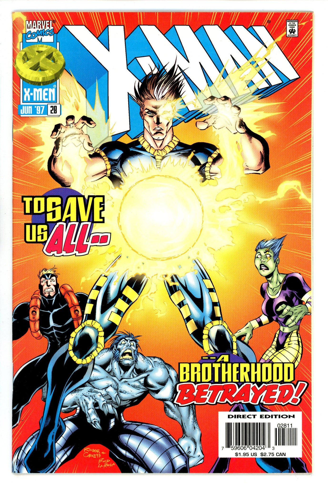 X-Man 28 Direct Edition