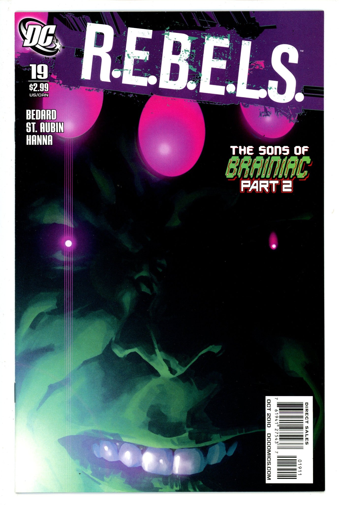 R.E.B.E.L.S. Vol 2 19 (2010)