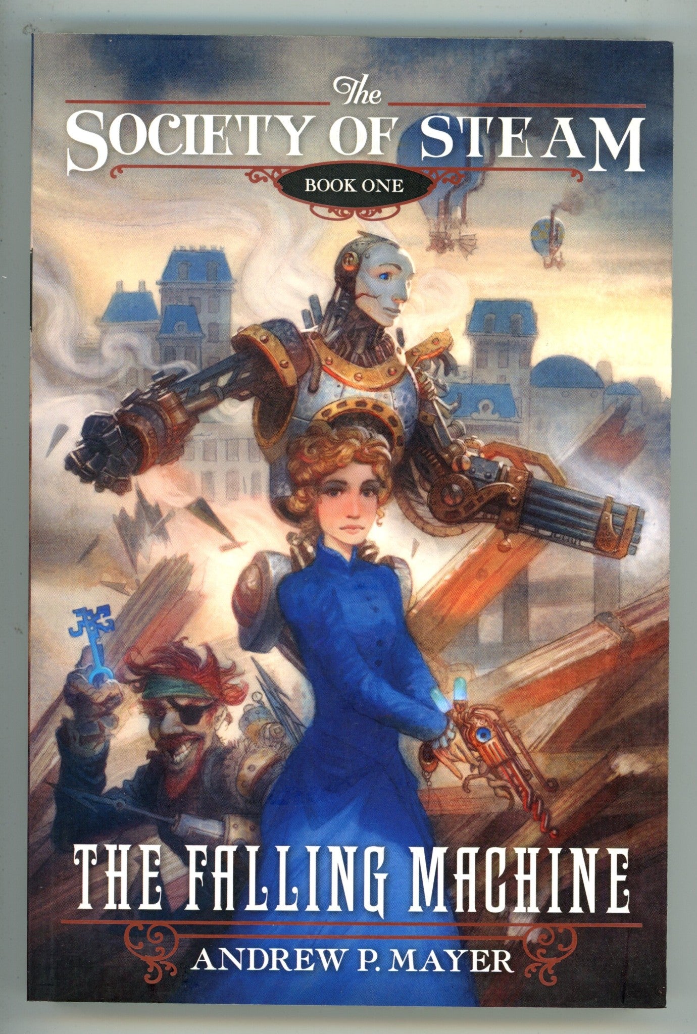 Society of Steam Vol 1 The Falling Machine TPB Novel