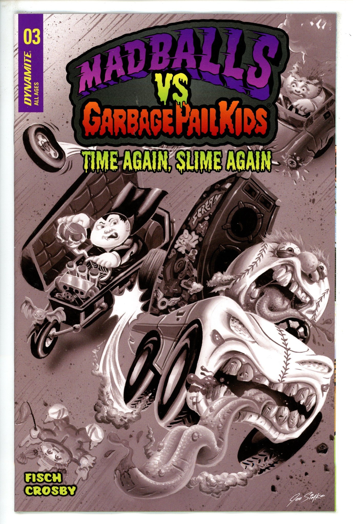 Madballs Vs Garbage Pail Kids Slime Again 3 Incentive Variant (2023)