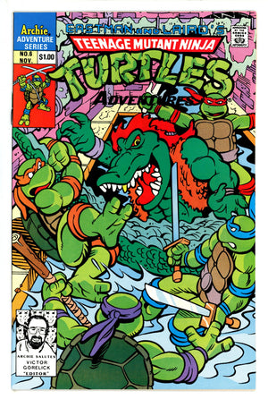 Teenage Mutant Ninja Turtles Adventures Vol 2 6 NM (1990)