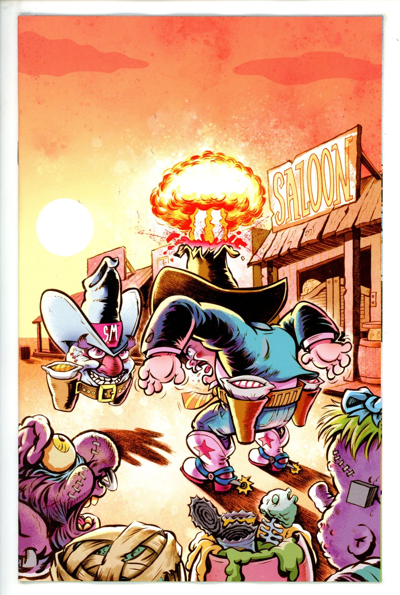 Madballs Vs Garbage Pail Kids Slime Again 3 Incentive Variant NM- (2023)