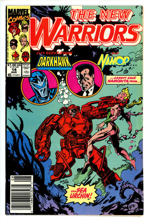 The New Warriors Vol 1 14 Newsstand