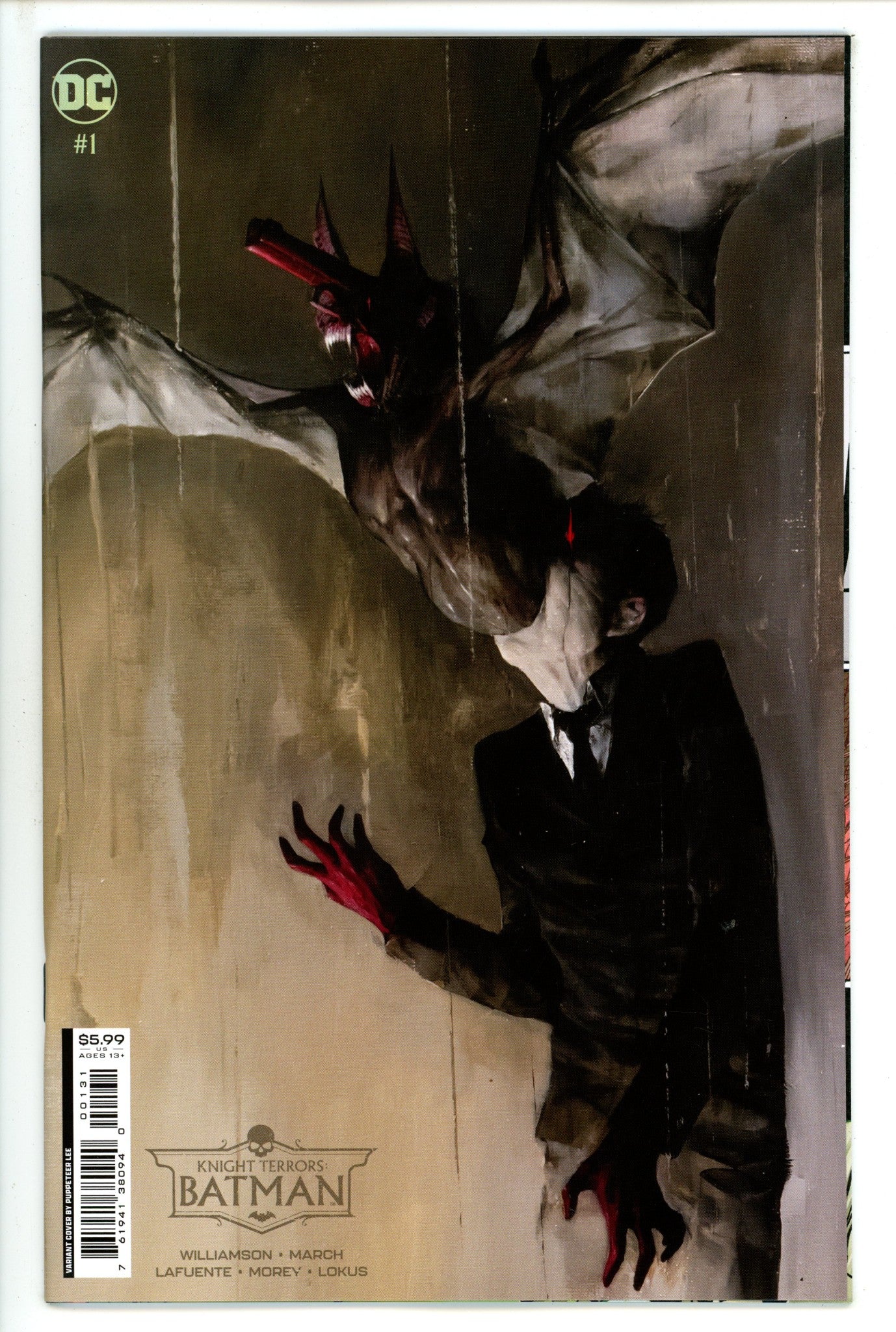 Knight Terrors Batman 1 Lee Variant (2023)