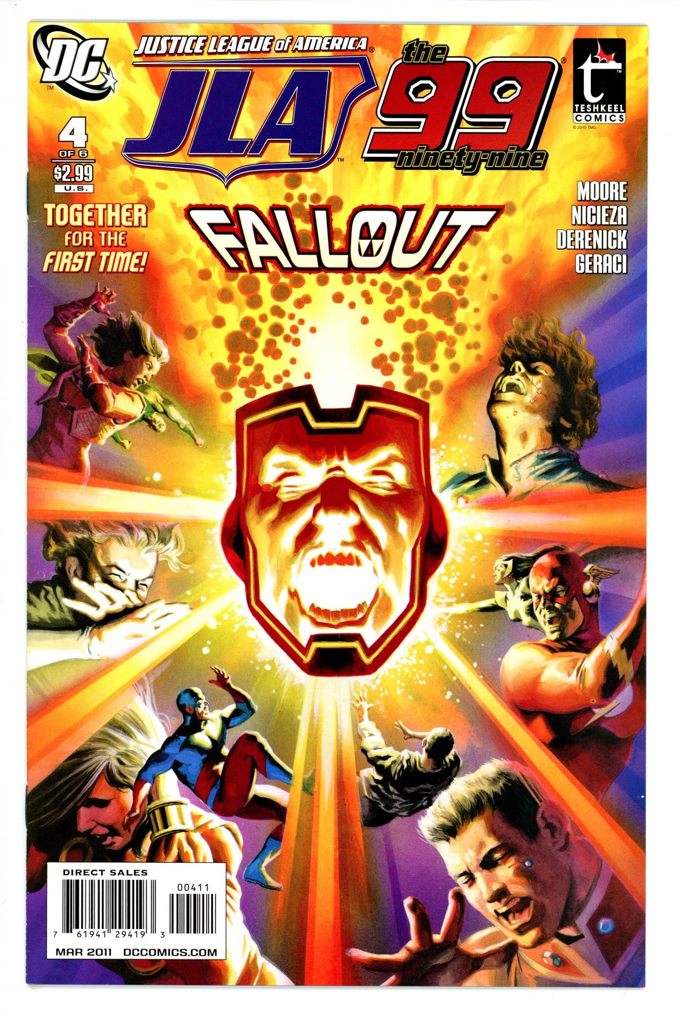 Justice League of America / The 99 4 (2011)