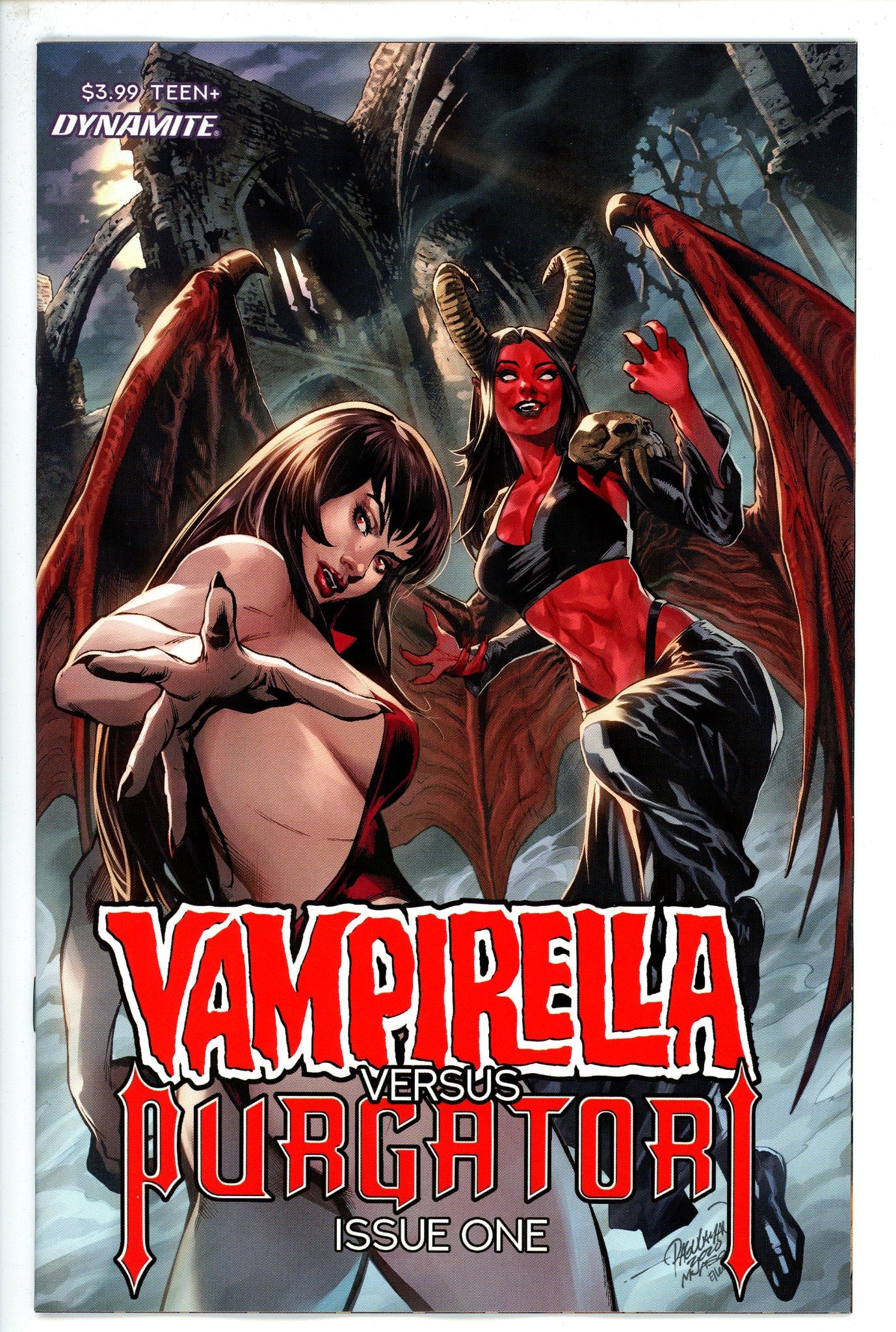 Vampirella vs Purgatori 1 Pagulayan Variant-Dynamite-CaptCan Comics Inc