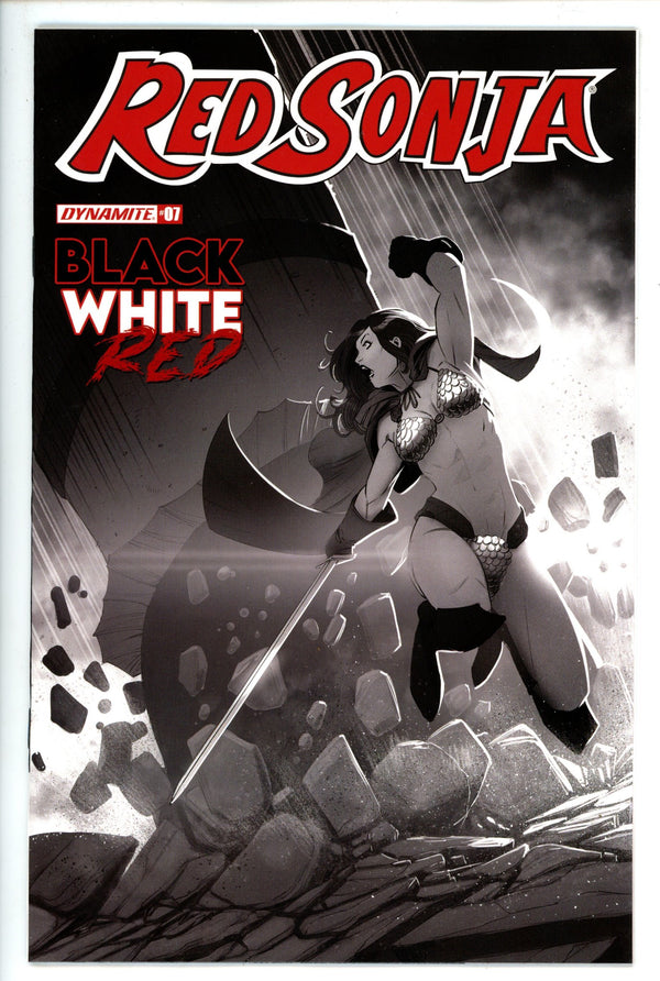 Red Sonja Black White Red 7 Bob Variant (2022)