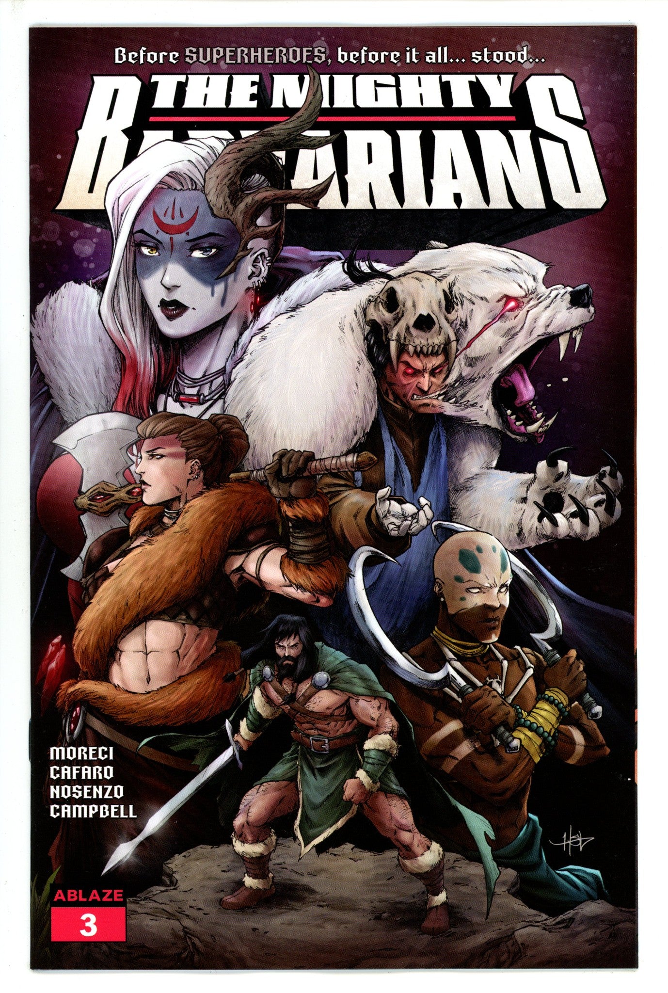 Mighty Barbarians 3 Lee Variant (2023)