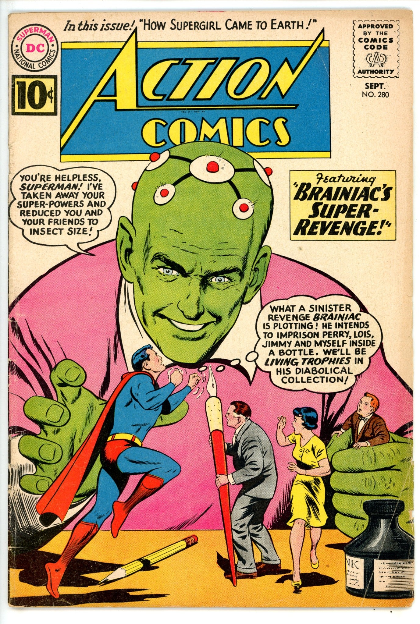 Action Comics Vol 1 280 VG-