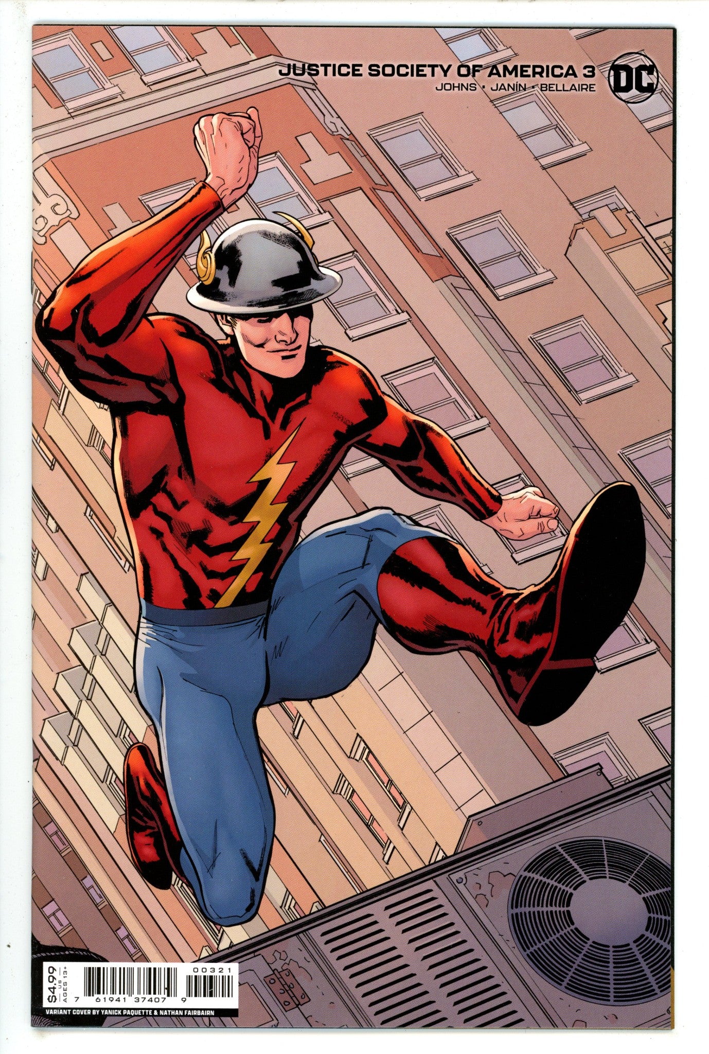 Justice Society Of America 3 Paquette Variant (2023)