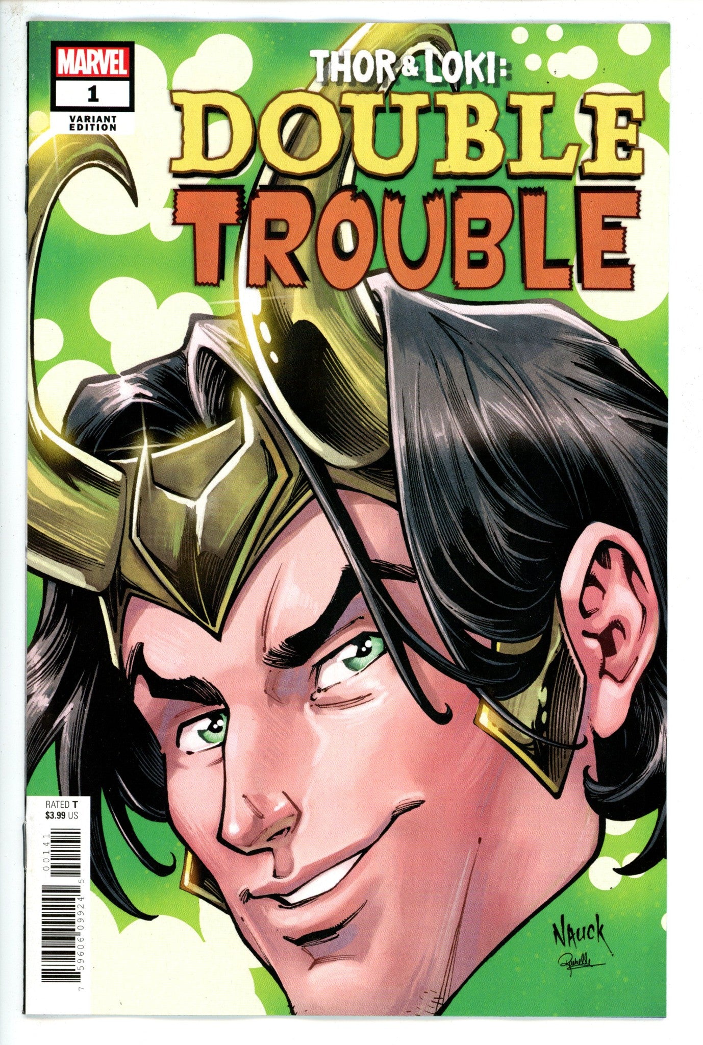 Thor and Loki Double Trouble 1 Nauck Variant-Marvel-CaptCan Comics Inc