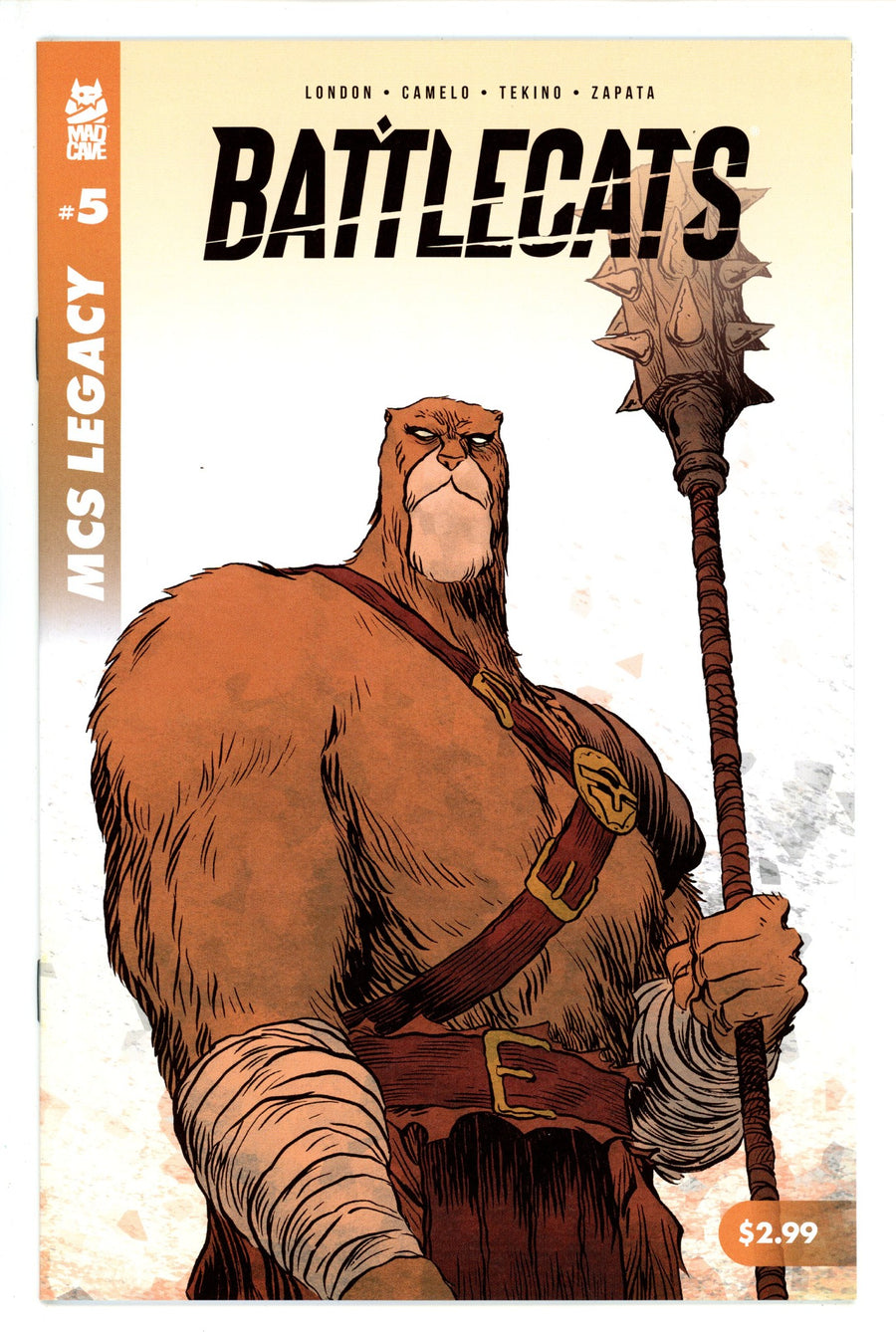 Mad Cave Studios Legacy Battlecats 5 Lonergan Variant (2023)