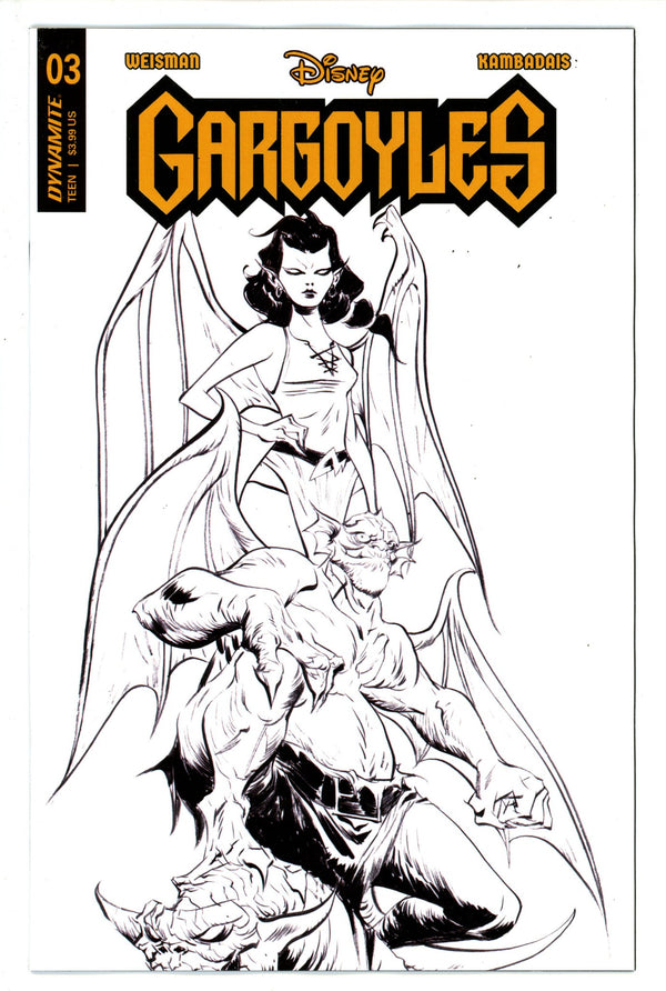 Gargoyles 3 Lee Line Art Incentive Variant (2023)