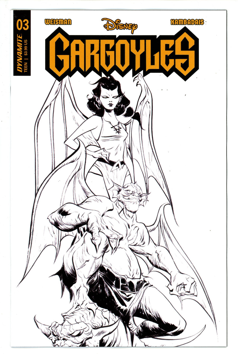 Gargoyles 3 Lee Line Art Incentive Variant (2023)