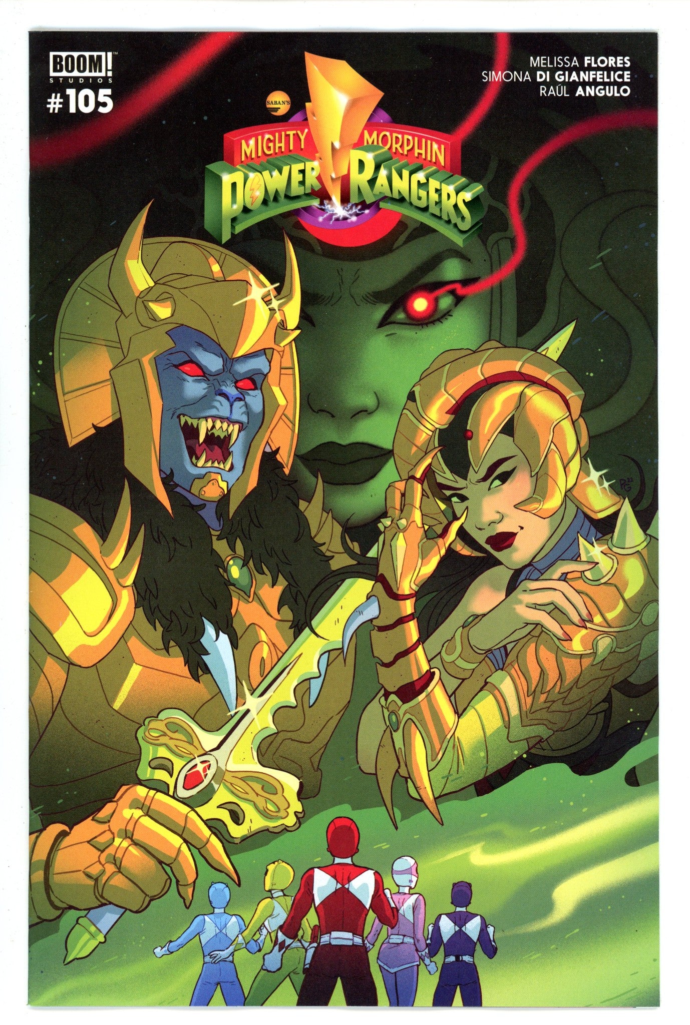 Mighty Morphin Power Rangers 105 Ganucheau Variant (2023)