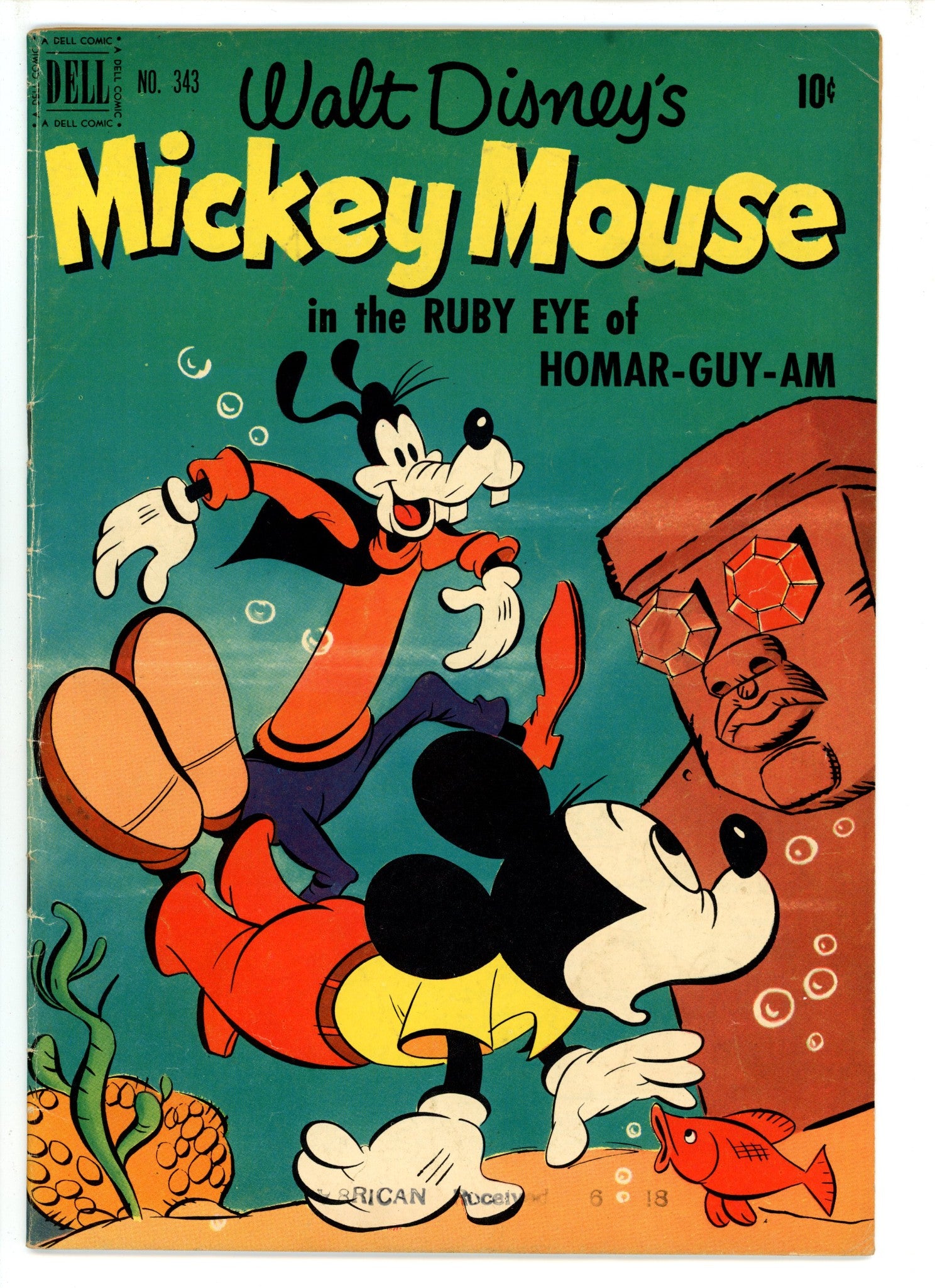 Four Color 343 VG- (1951)