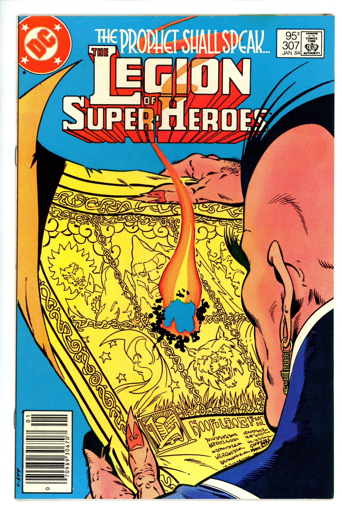 The Legion of Super-Heroes Vol 2 307 Canadian F/VF