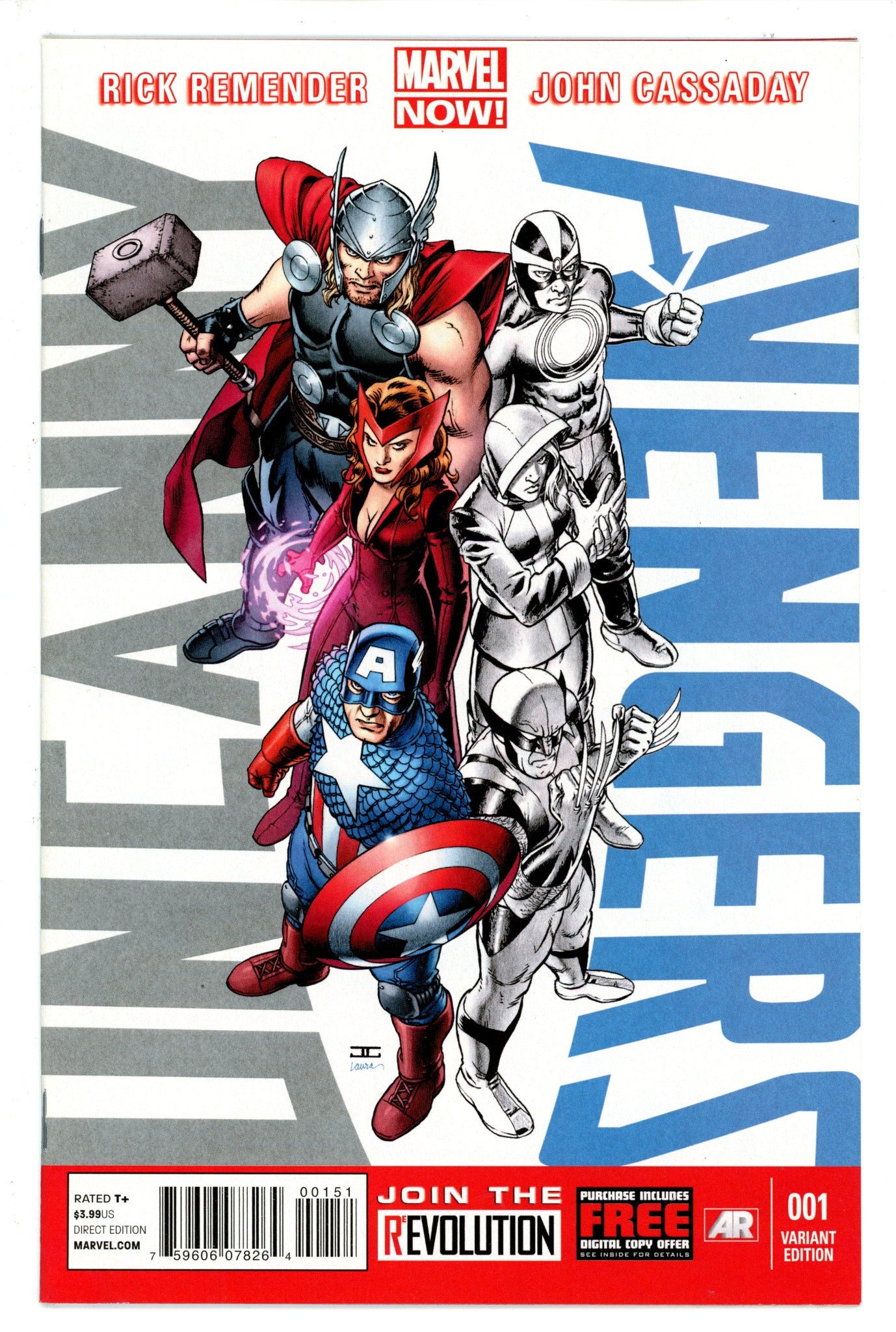 Uncanny Avengers Vol 1 1 Avengers Variant