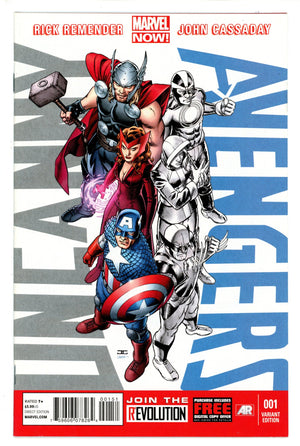 Uncanny Avengers Vol 1 1 Avengers Variant