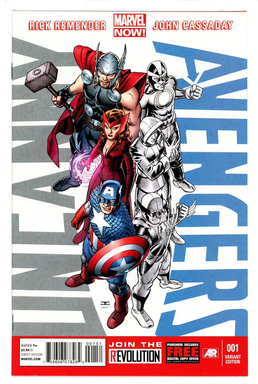 Uncanny Avengers Vol 1 1 Avengers Variant